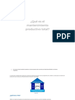 Qué Es El Mantenimiento Productivo Total PDF