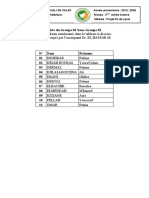 Liste Des Étudiants PDF