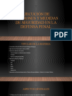 PRESENTACIÓN PDF CLASE 1 Ejecución de sanciones y medidas de seguridad