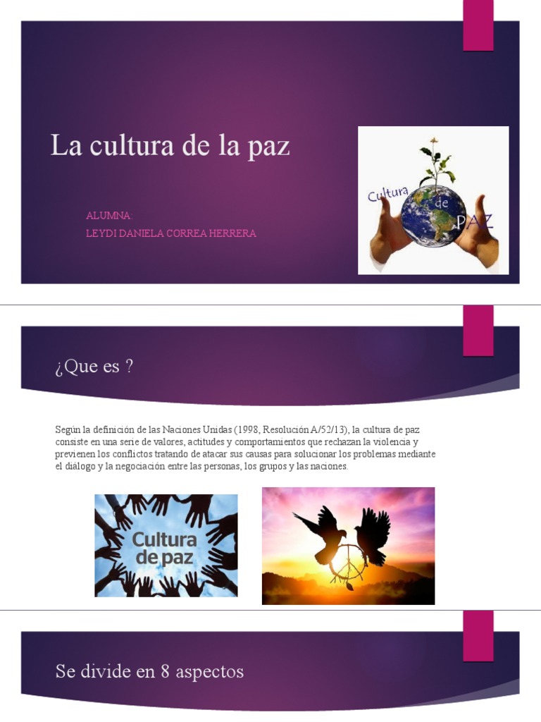 La Cultura de La Paz | PDF | La violencia contra las mujeres ...