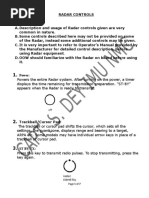 Optimal Radar Adjustment Guide | PDF | Radar