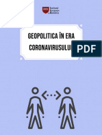 Opinie - Paul Dobrescu - Geopolitica in Era Coronavirusului - RO 1