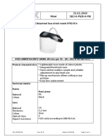 Product Datasheet Face Shield Model 9705 014: Visor