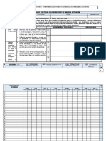 Lista de Cotejo Competencia Gestiona Segundo Año