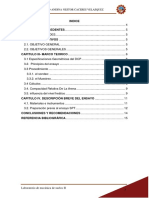 informe de nivelacion SPT