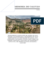 7.1 - PARAMETROS DE DISEÑO - Proyecto 10 Comunidades PDF