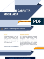 Garantías Mobiliarias Fianza PDF