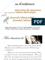 Jeu Enfance PDF