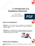 Sesión 1 Estadística 2 PDF