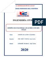 Diseño de Columnas de Acero Con MD - Solid PDF