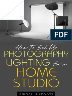 How To Set Up Photography Lighting For A Home Studio by Amber Richards PDF