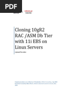 CLONE 10gR2 RAC With 11i EBS on Linux