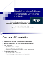 Basel Committee Guidance On Corporate Governance For Banks