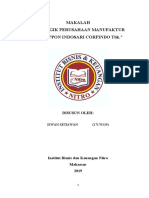 Analisis Strategi Perusahaan Manufaktur