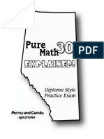 Pure Math 30 Diploma Exam - Combinatorics PDF