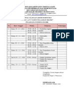 Jadwal Semester I 2017