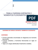 Tema 4. Diagramas de Fuerza Cortante y Momento Flexionante (Parte II)