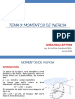 Tema 3.1. Momentos de Inercia