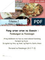 LAS Filipino 5 12 Kilalanin Ang Mga Dugong