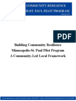 Building Community Resilience Minneapolis-St. Paul Pilot Program A Community-Led Local Framework