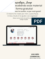 Para Se Organizar Psico Luana Paula Preto e Branco PDF