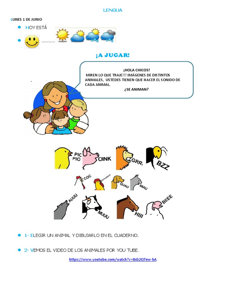 Actividades de Lengua para Primer Grado | PDF | Artes del Lenguaje y ...