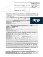 Notificacion Por Aviso Sinproc 2712776 - Gilberto Guzman PDF