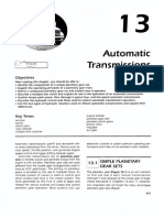 Chapter 13 (Automatic Transmission)