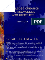 Knowledge Creation and Knowledge Architecture