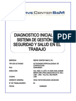 Formato de Evaluacion de Linea Base SST