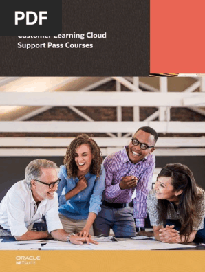 Customer Learning Cloud Support Pass Courses