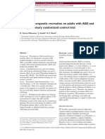 Effects of Therapeutic Recreation On Adults With ASD and PDF