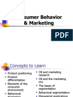 2 Consumer Behavior & Marketing