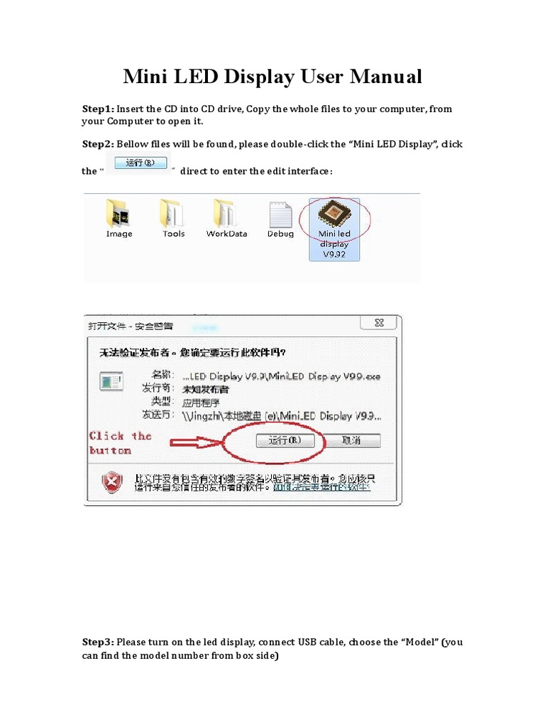 Mini LED Display Programming Guide | PDF