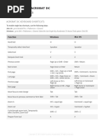 Adobe Acrobat Keyboard Shortcuts Guide | PDF | Window (Computing ...