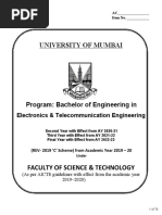 Final SE EXTC Syllabus