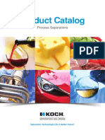 Product Catalog: Process Separations