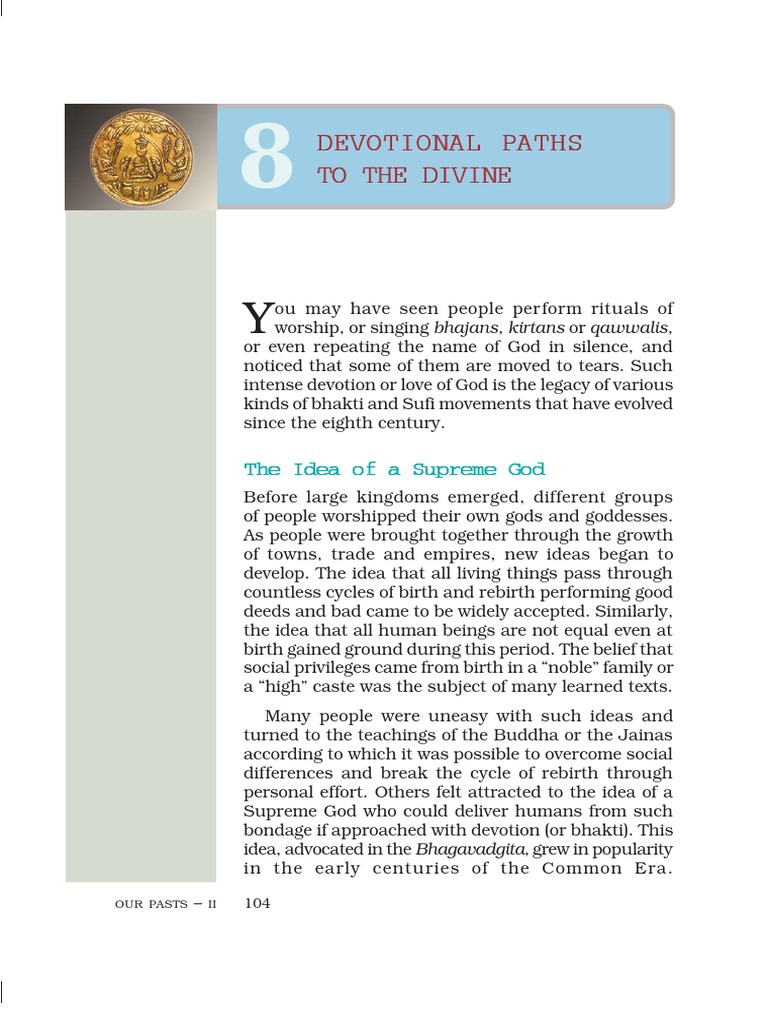 7 History NCERT Chapter | PDF | Bhakti | Sufism