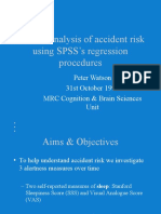 Cosinor Analysis of Accident Risk Using SPSS's Regression Procedures