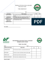 Universidad Tecnológica Linares: Observation Guide