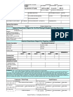 Saudi Aramco Test Report: Internal Cleanliness Report (Piping Systems & Equip) SATR-A-2008 24-Jul-18 Mech