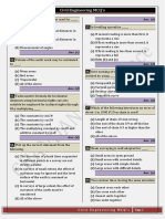 Civil Engineering MCQ'S: Ans. (D)