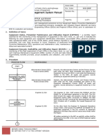 Quality Management System Manual: Espmur and Edaur Reporting Procedure