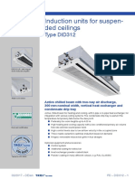 Induction Units For Suspen-Ded Ceilings: Type DID312