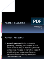 Market Research: Andrews Joy Roll No 09