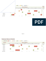 Employee Absence Schedule1