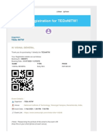 Ticket(s) For TEDxNITW PDF