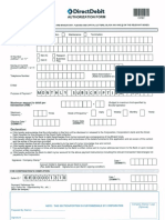 OCBC Direct Debit Form PDF