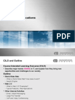 Internet Applications CILO and Outline