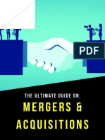 Mergers & Acquisitions: The Ultimate Guide On